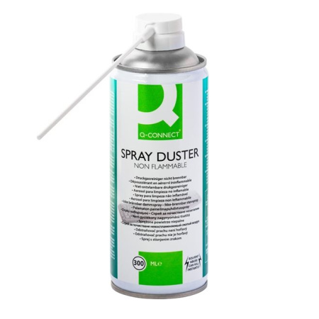detail Stlačený vzduch ve spreji Q-Connect nehořlavý 300 ml