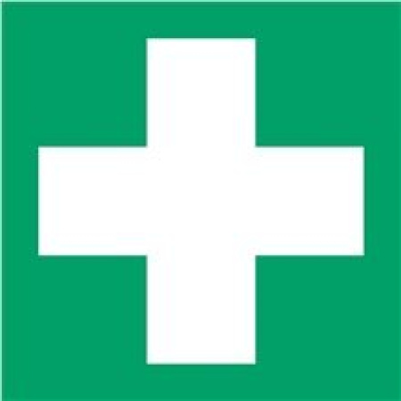 detail Etiketa bezpečnostní PRVNÍ POMOC 20 x 20 cm 1 ks /E