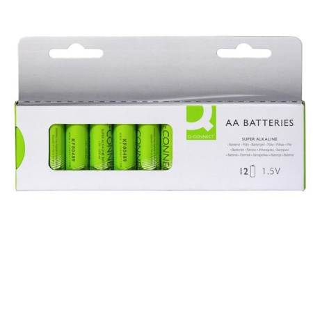detail Baterie alkalické AA 1,5V LR6 12 ks