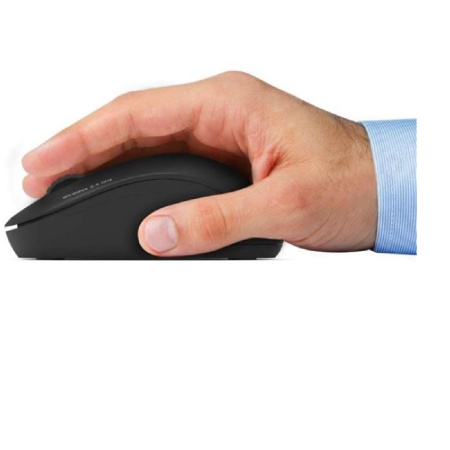 detail Myš bezdrátová PORT CONNECT Wireless -, USB-A-C, 1600 DPI, černá