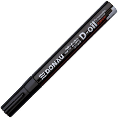 detail Popisovač lakový 2,8mm Donau černý