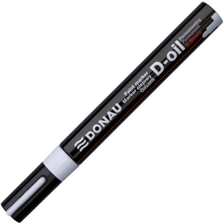 detail Popisovač lakový 2,8mm Donau bílý
