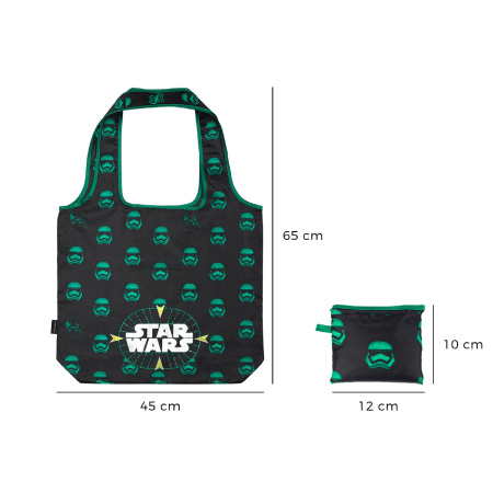 detail Skládací nákupní taška Star Wars