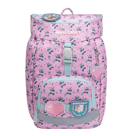 detail Batoh Baagl Airy Minecraft Panda