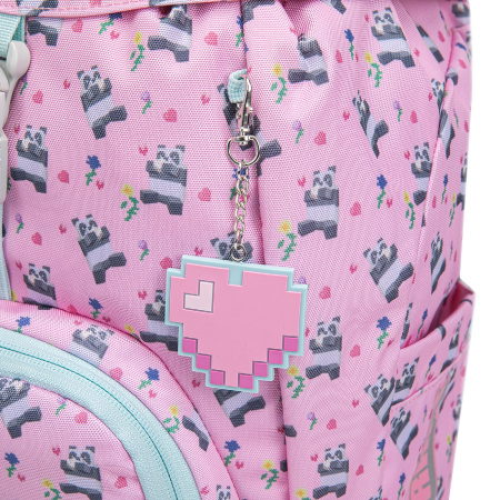 detail Batoh Baagl Airy Minecraft Panda