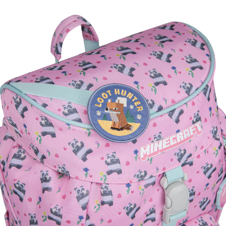 detail Batoh Baagl Airy Minecraft Panda