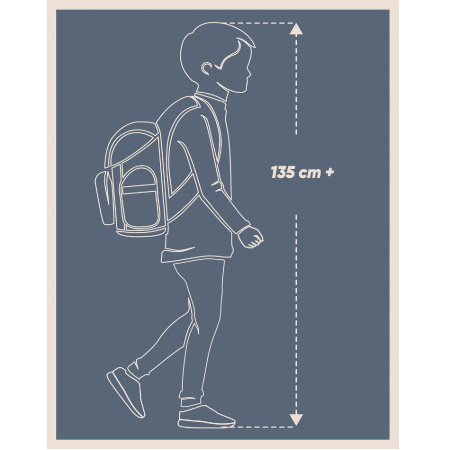 detail Batoh Baagl Skate Max Wave