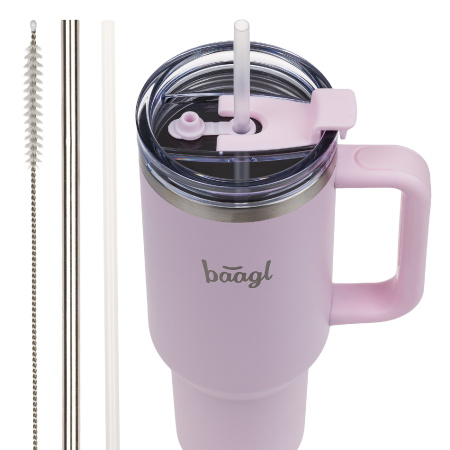 detail Láhev na pití termoska Baagl 1,18l Pink