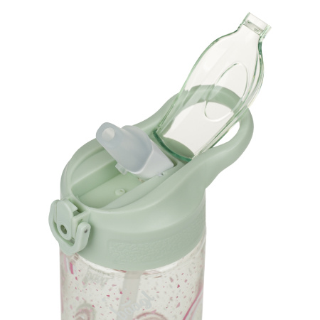 detail Láhev na pití 500 ml BAAGL Tritanová Duha s brčkem