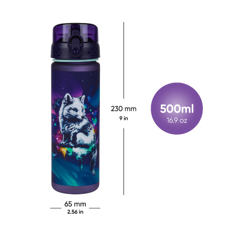 detail Láhev na pití 500 ml BAAGL Tritanová Aurora