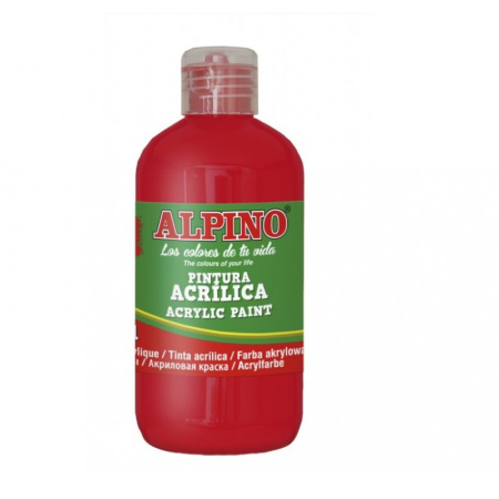 detail Barvy akrylové 250ml Červená