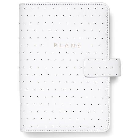 detail Diář Filofax A6 Botanical bílá