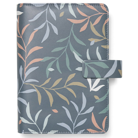 detail Diář Filofax A6 Botanical modrá