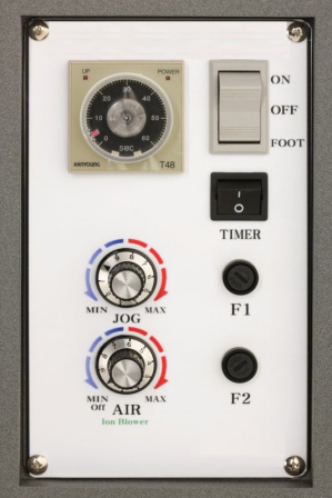 detail Setřásačka papíru Hefter PJ3000 se vzduchovým rozfukem