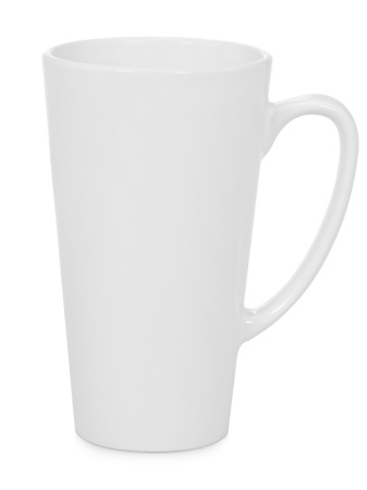 detail Hrnek latté 0,5l bílý 14,9 cm kónický