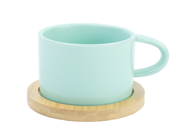 detail Hrnek Makronka - mintový