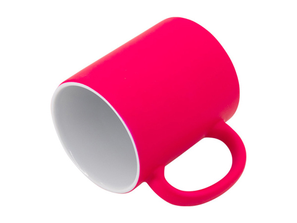 detail Růžový fluorescentní Hrnek 11 Oz