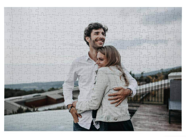 detail Kartonové puzzle pro potisk sublimací A3+ (315 dílků)