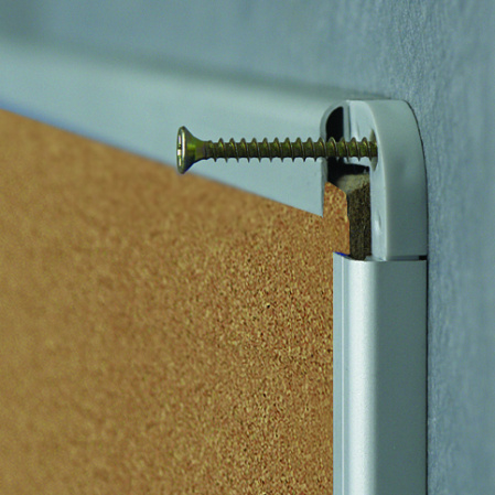 detail Korková tabule Premium 155 x 57,5 cm