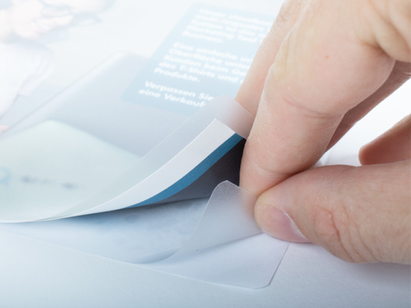 detail samolepící laminovací fólie, 80mic, A5