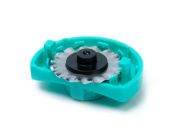 detail Řezná hlava s řezem vlnka pro řezačku KW TriO 13939