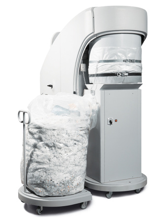 detail Compactor papíru C-500 pro KOBRA CYCLONE