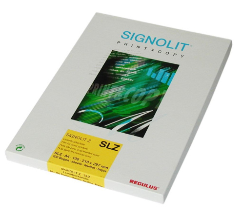 detail Signolit SLZ A3, matná fólie pro čb tiskárny