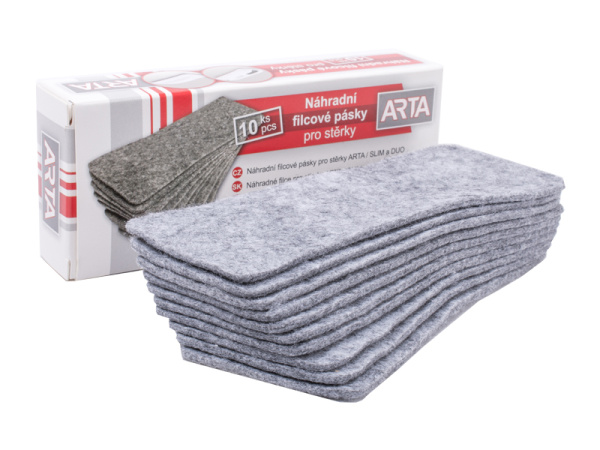 detail Náhradní filcy ARTA pro stěrky SLIM a DUO 10 ks