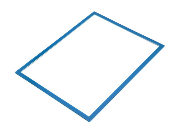 detail Magnetická kapsa na papír A4 - modrá