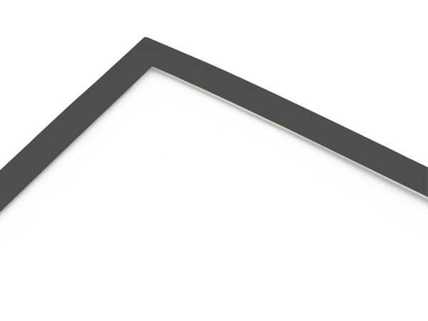 detail Magnetická kapsa na papír A4 - černá