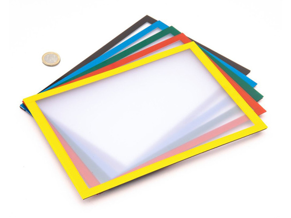 detail Magnetická kapsa na papír A4 - černá