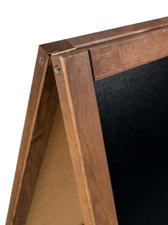 detail Dřevěný reklamní stojan Classic M 100 x 60 cm