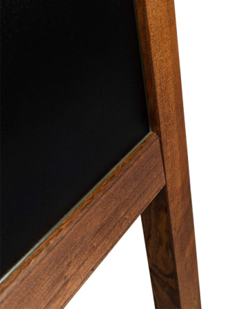 detail Venkovní dřevěný stojan PRO 118 x 65 cm