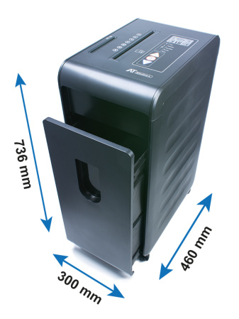 detail Skartovací stroj AT Slimline L (P4)