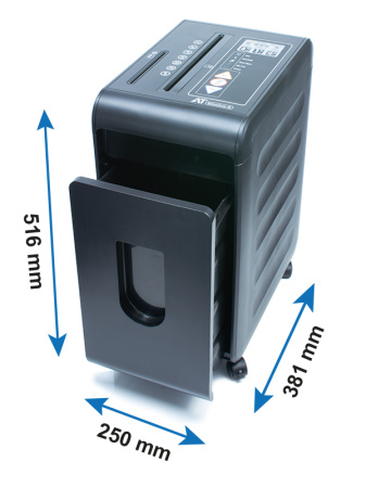 detail Skartovací stroj AT Slimline S (P5)