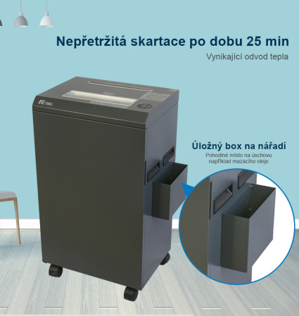 detail Skartovací stroj AT-70MC