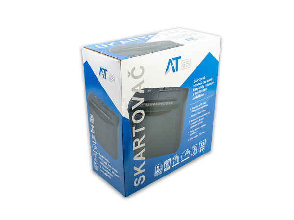 detail Skartovací stroj AT-6S