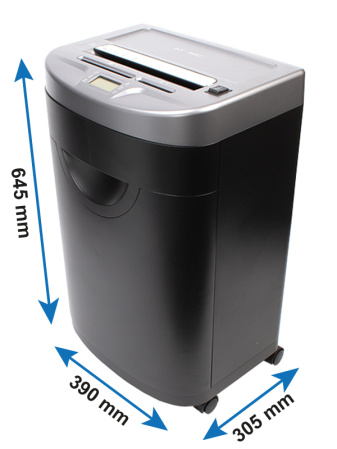 detail Skartovací stroj AT-36C - řez 2x10 mm