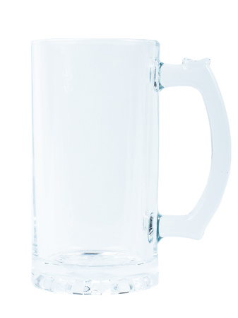 detail Pivní půllitr skleněný čirý 16 Oz