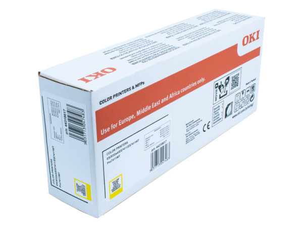 detail Toner pro OKI ES7411WT - yellow (11,5k stran)