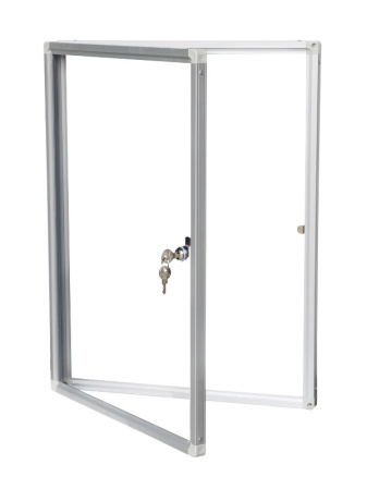 detail Vertikální vitrína Eco - lakovaná výplň - 60 x 90 cm