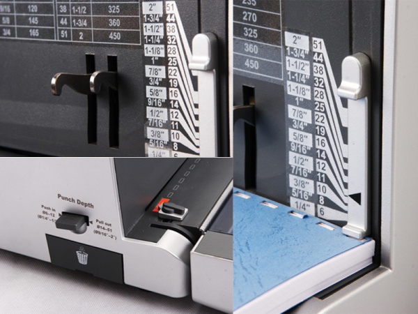 detail Elektrický kroužkový vazač DSB-CB200E