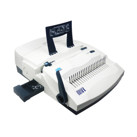 detail Elektrický kroužkový vazač DSB-CB3000 včetně 4děrovačky