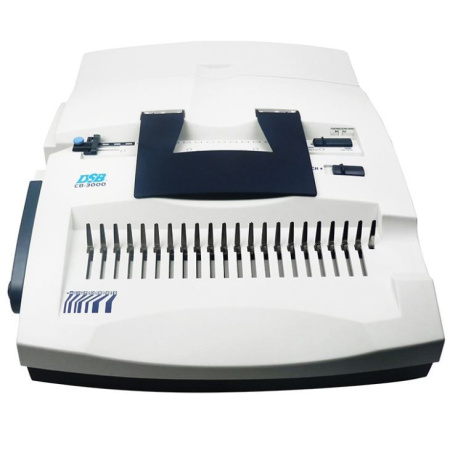 detail Elektrický kroužkový vazač DSB-CB3000 včetně 4děrovačky