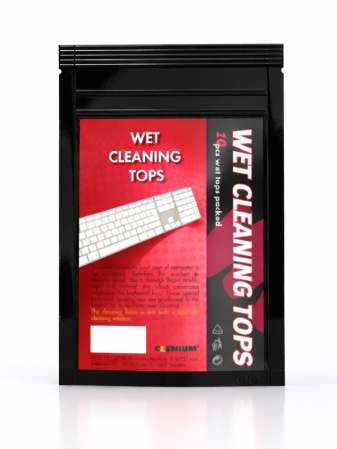 detail Vlhké tyčinky na čištění klávesnic - 10 ks