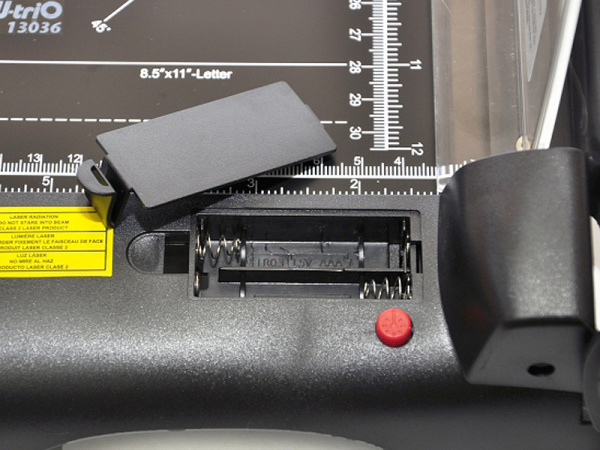 detail páková řezačka KW trio 13036+ Laser