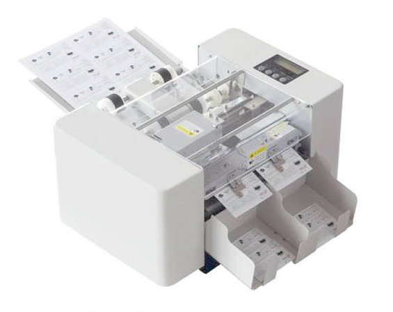 detail Profesionální řezačka vizitek SSA-001-I A4