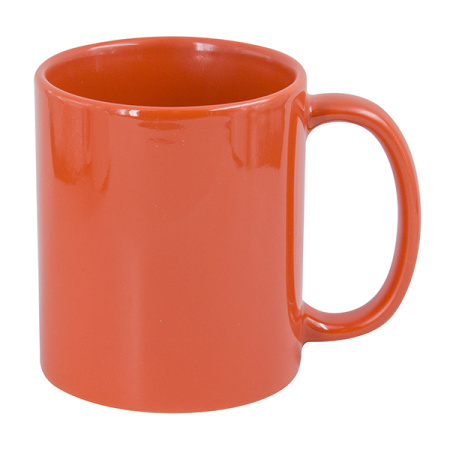 detail Hrnek pro potisk bílým tonerem - oranžová