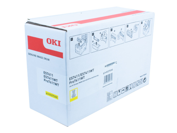detail Válec pro OKI ES7411 - žlutý