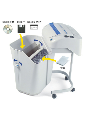 detail Skartovací stroj KOBRA 240 C2 TURBO